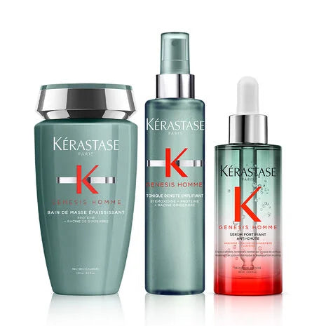 Kerastase Symbiose Routine for for Medium to Thick Hair Prone to Dandruff