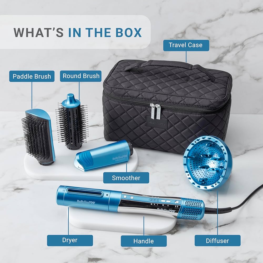 BaByliss Pro Nano Titanium Style/Switch Ionic Multi-Styler & Dryer