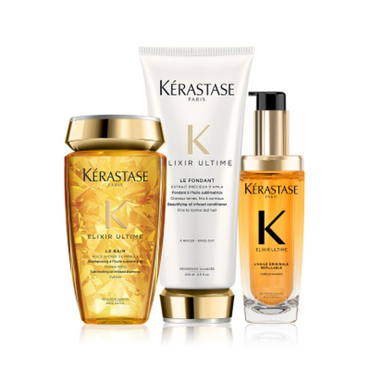 Kerastase Elixir Ultime Hair Oil Routine