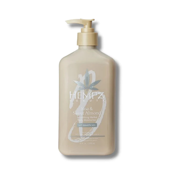 HEMPZ Koa & Sweet Almond Smoothing Herbal Moisturizer 17oz
