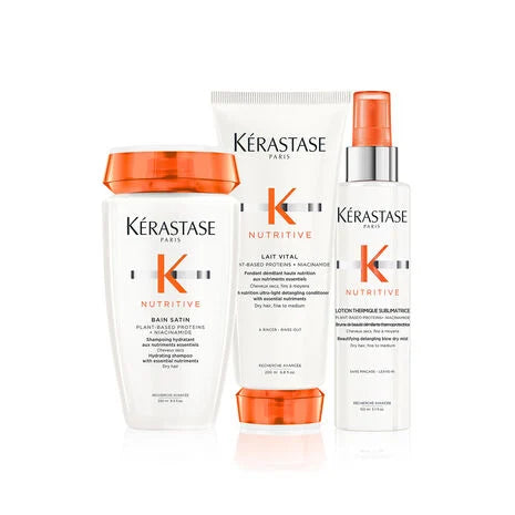 Kerastase Nutritive Hydrating Routine for Fine to Medium Hair