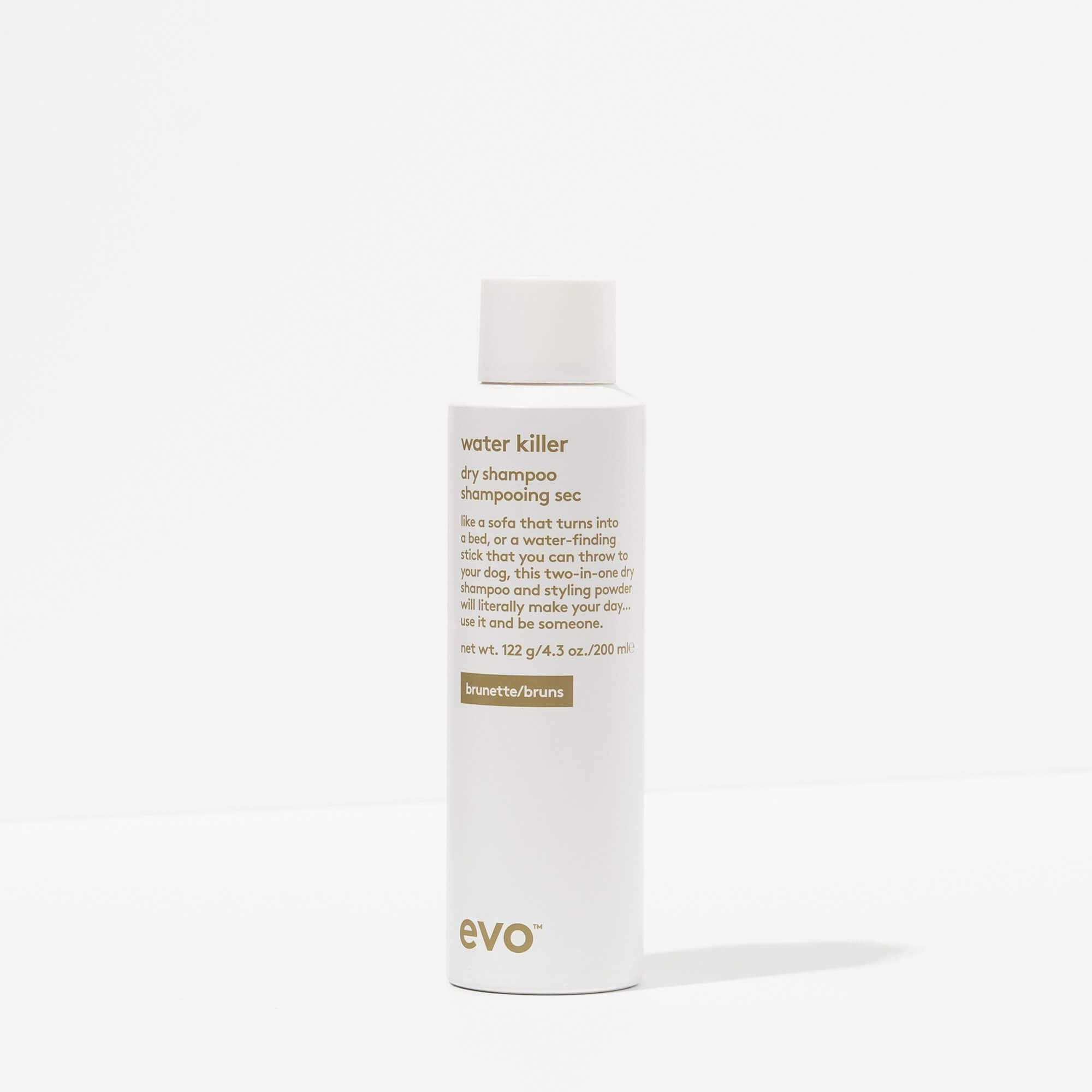 EVO water killer dry shampoo brunette 200ml
