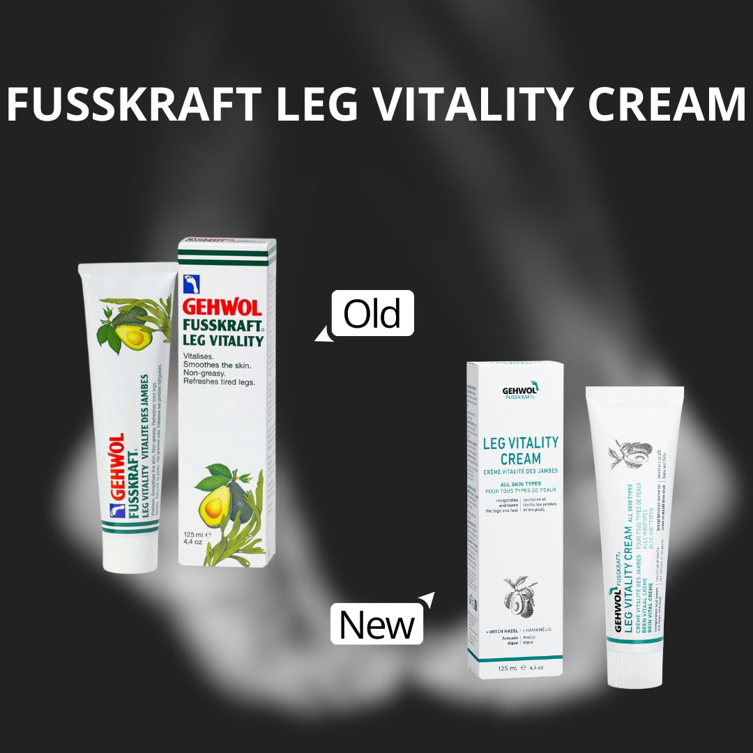 Gehwol Fusskraft Leg Vitality Cream 125ml