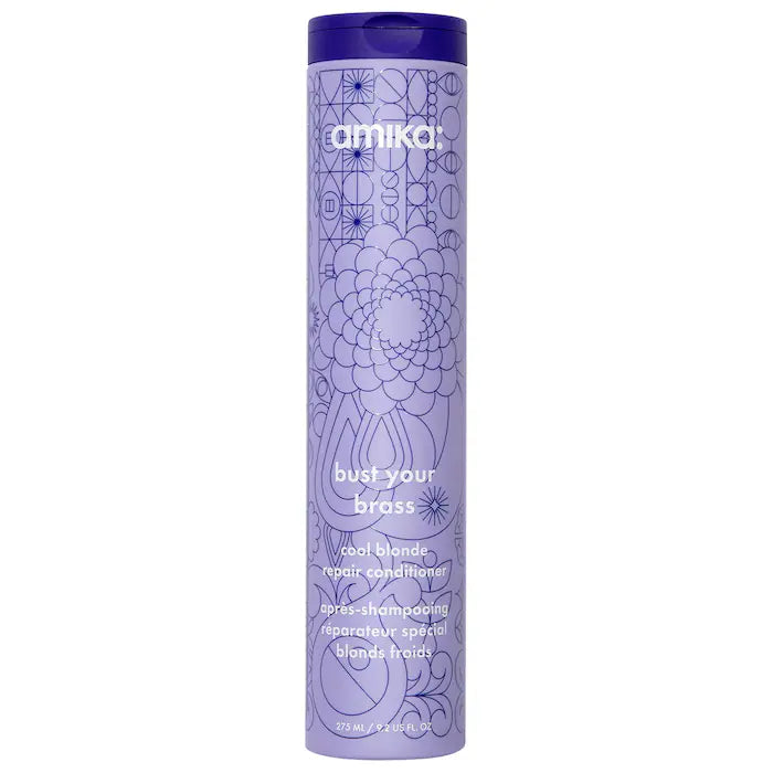 amika: Bust your Brass Cool Blonde Repair Conditioner 275ml