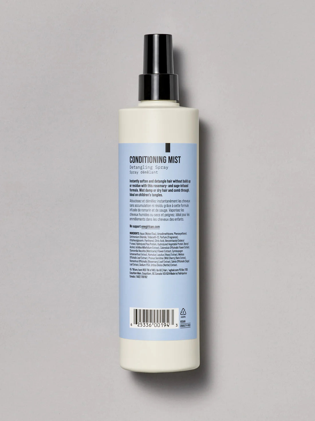 AG Hair Conditioning Mist 355ml