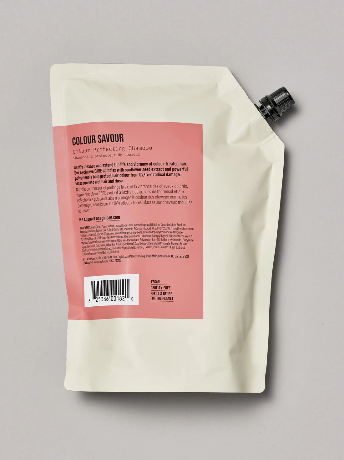 AG Hair Colour Savour Sulfate-Free Shampoo Refill Pouch 1L