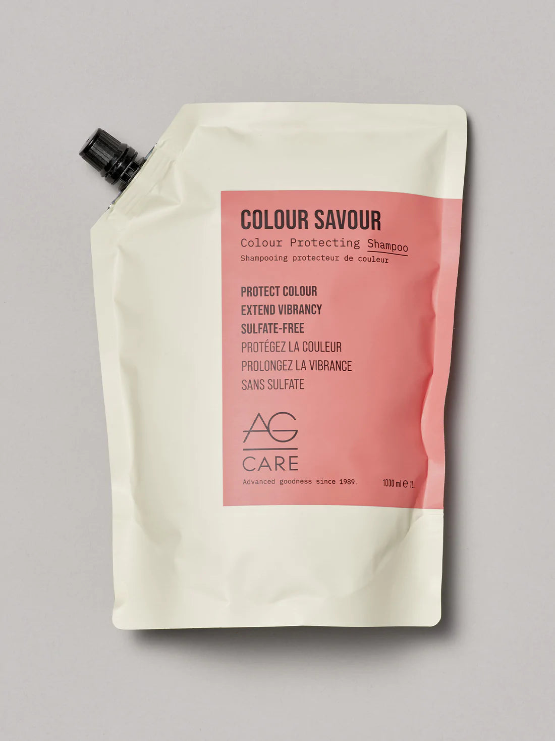 AG Hair Colour Savour Sulfate-Free Shampoo Refill Pouch 1L