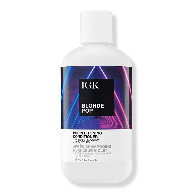 IGK BLONDE POP Purple Toning Conditioner 8oz