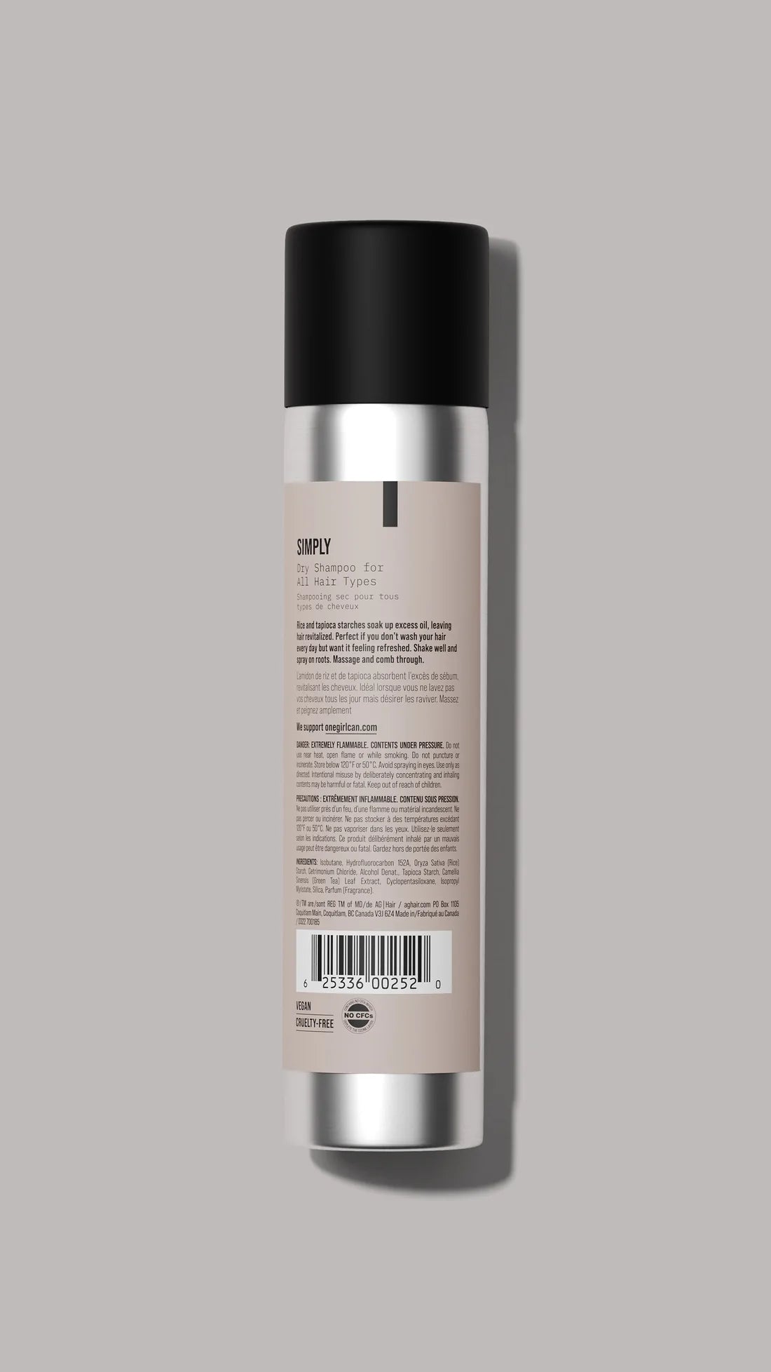 AG Hair Simply Dry Shampoo 120g