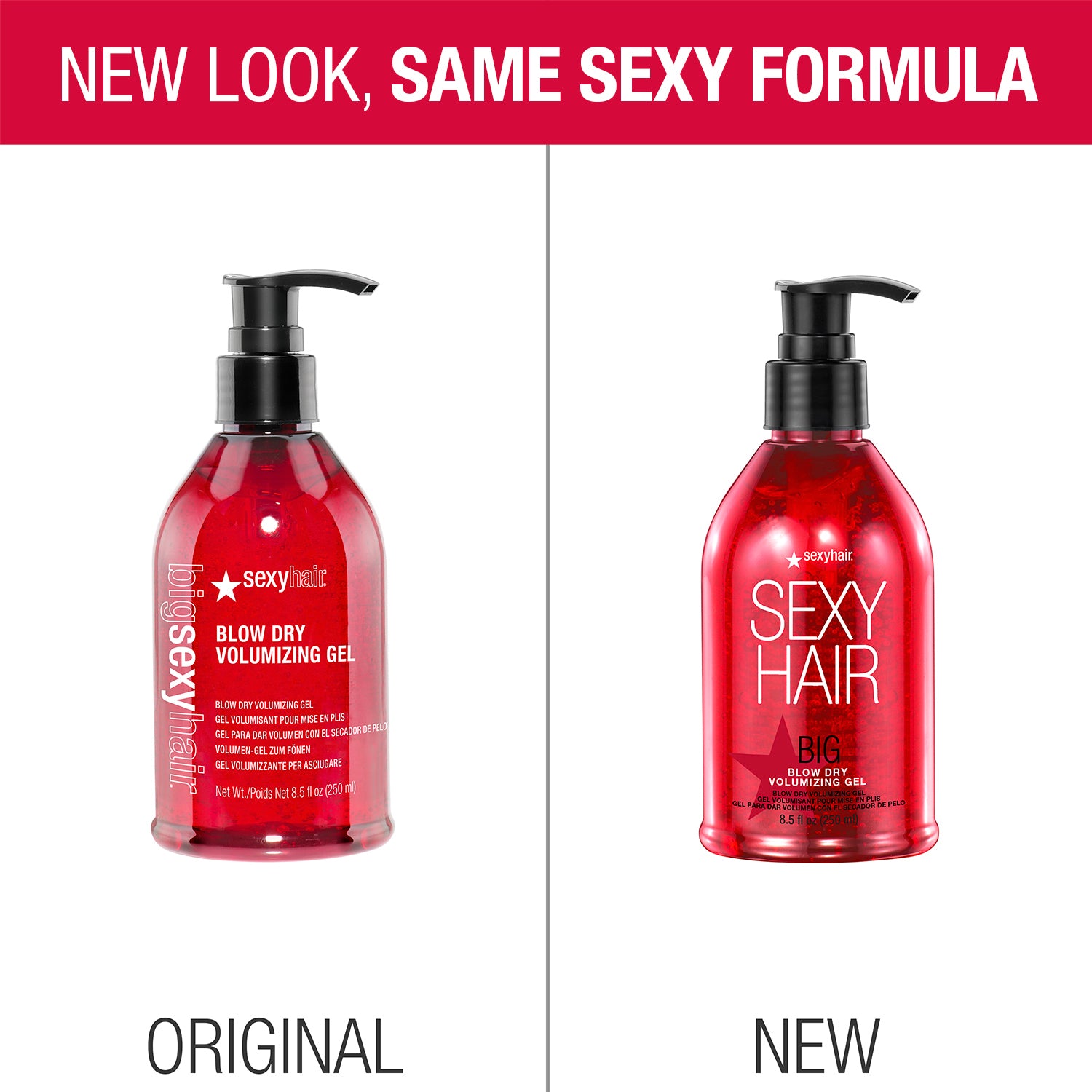 SEXY HAIR BIG Volumizing Blow Dry Gel 8.5oz