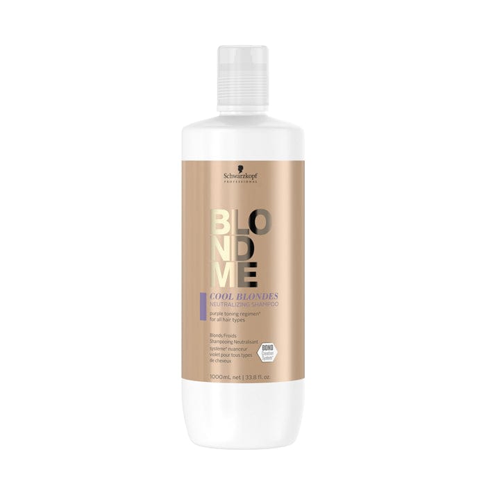 Schwarzkopf BLONDME Cool Blondes Neutralizing Shampoo 1L