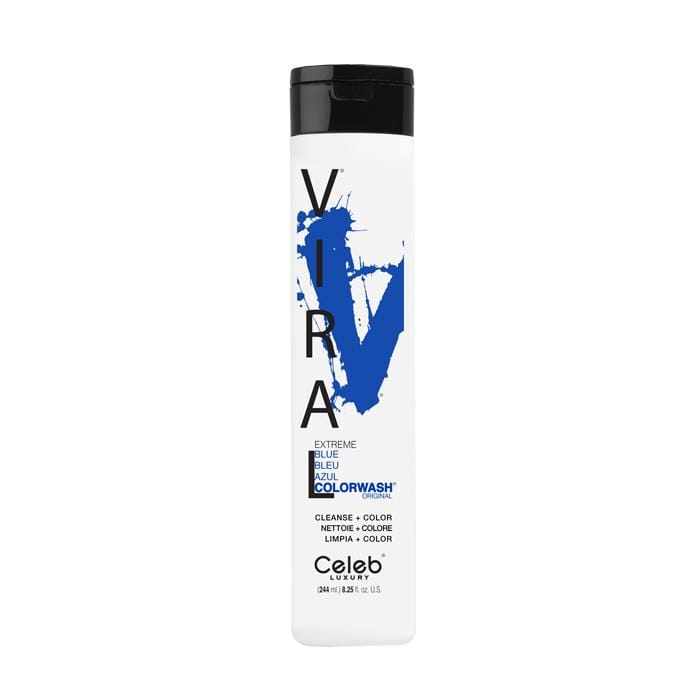 CELEB LUXURY Viral Colorwash Extreme Blue 244ML