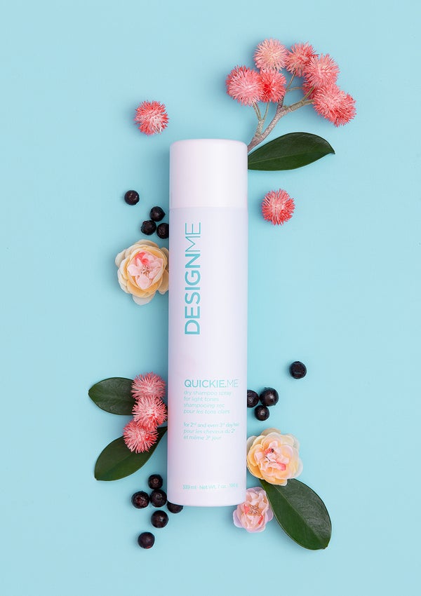 DESIGNME-QUICKIE.ME Dry Shampoo - light tones 7oz