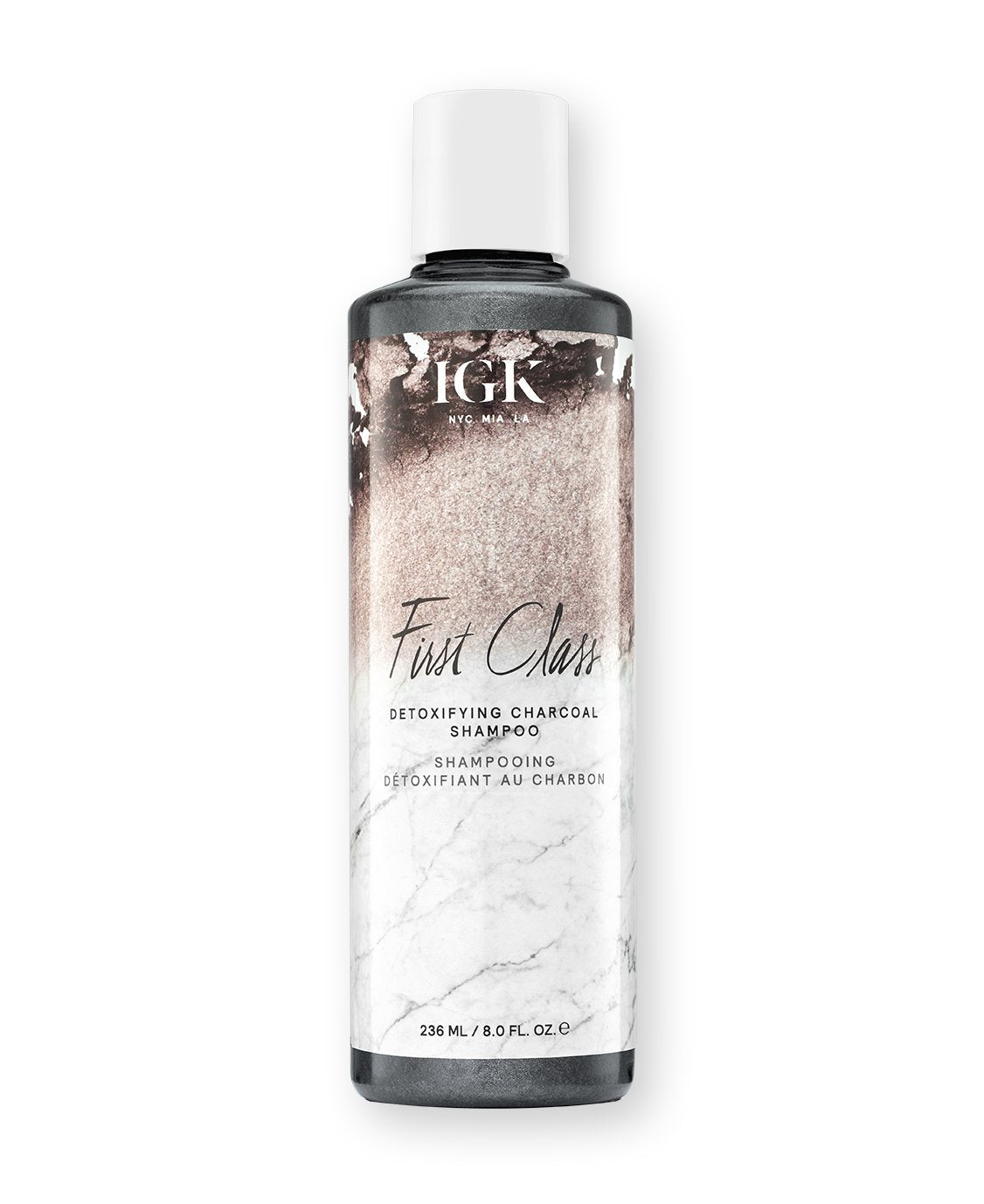 IGK FIRST CLASS Detoxifying Charcoal Shampoo 8oz