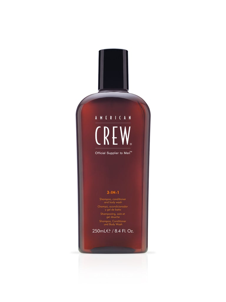 AMERICAN CREW 3-IN-1 Classic Shampoo, Conditioner and Body Wash 250ml