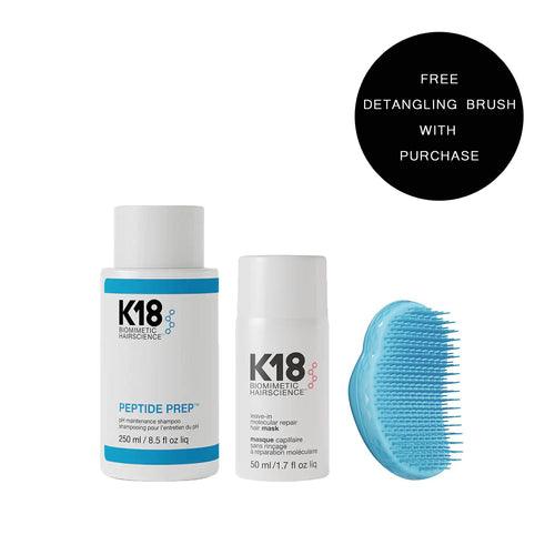 K18 Biomimetic HairScience Peptide PH & Repair Mask Set