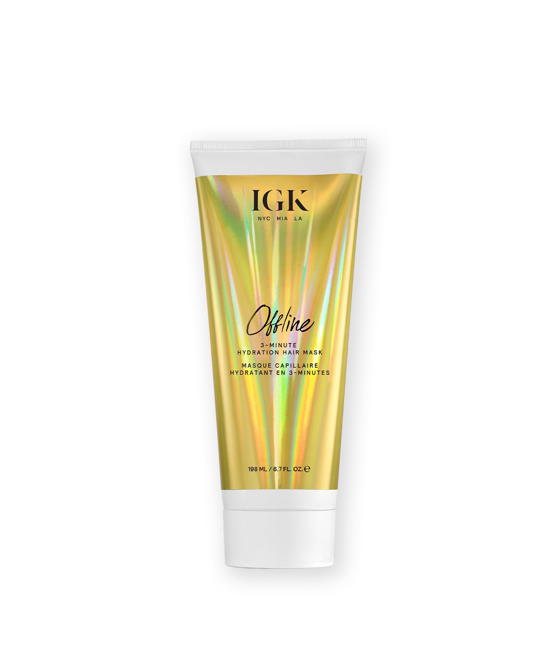IGK OFFLINE 3 Minute Hydration Hair Mask 6oz