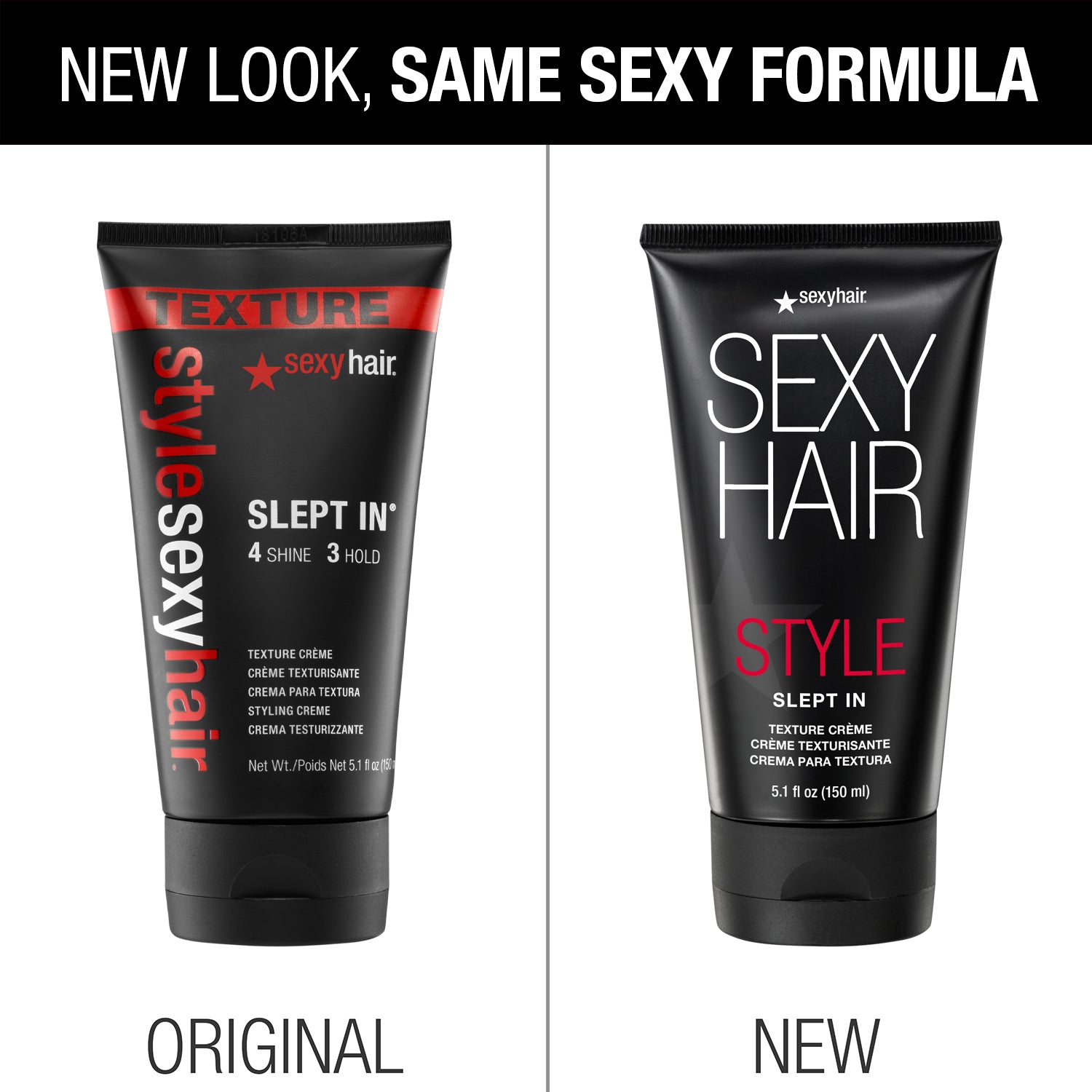 SEXY HAIR STYLE Slept In Texture Crème 5.1oz