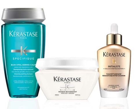 Kerastase Symbiose Routine for for Medium to Thick Hair Prone to Dandruff