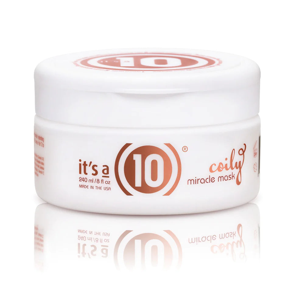 It's a 10 Miracle Coily Mask 8oz