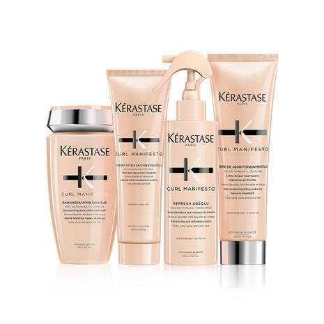 Kerastase Curl Manifesto Routine for Very Curly to Coily Hair