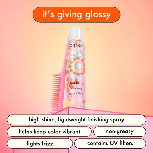 amika: Top Gloss Shine Spray 200ml