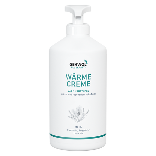 Gehwol Fusskraft Warming Cream 500ml