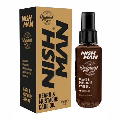 NISHMAN Beard & Mustache Care Oil 75ml