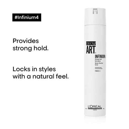 L'Oreal Tecni. ART Infinium 4 Strong Hold Hairspray 10.2oz