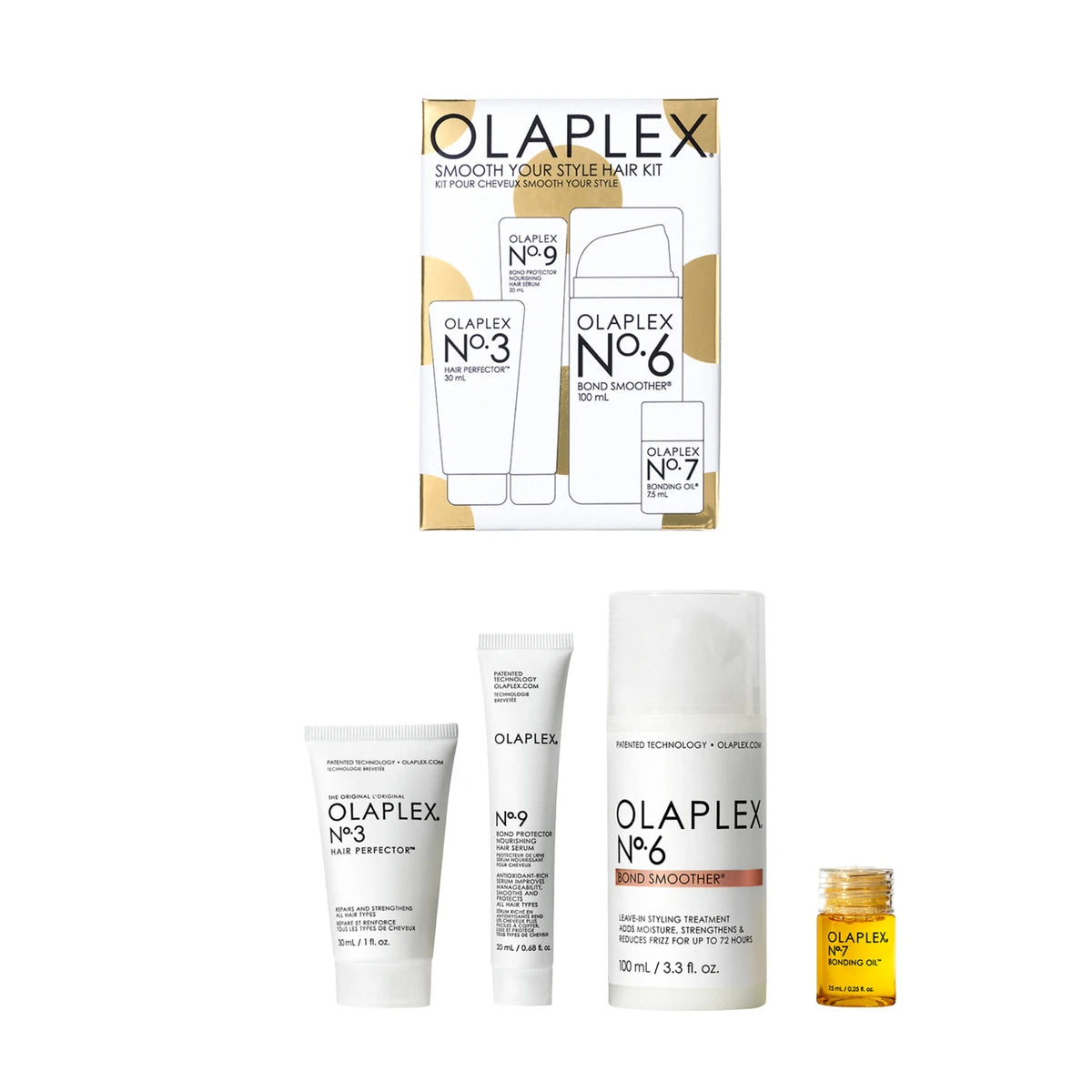 OLAPLEX Smooth Your Style Holiday Gift Set Yourspace Salons