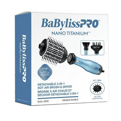 BaByliss Pro Nano Titanium Detachable 3-in-1 Hot Air Brush & Dryer
