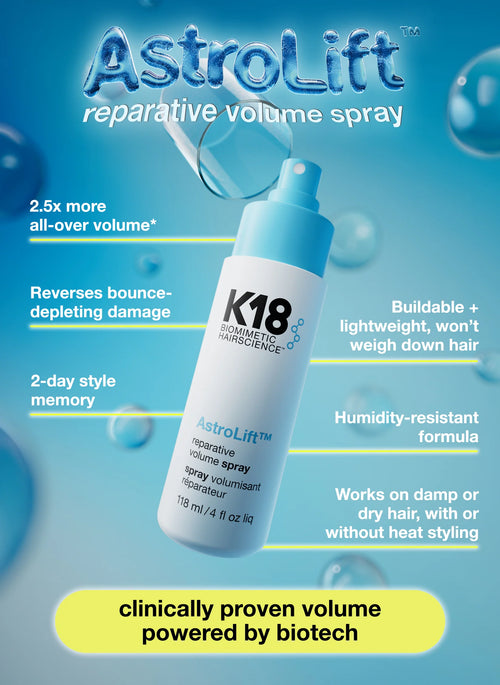 K18 Biomimetic HairScience AstroLift Volume Spray 118ml