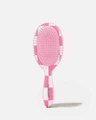 FRAMAR Checked Out Pink Detangle Brush