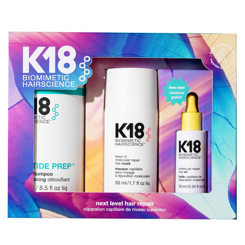 K18 Biomimetic HairScience Peptide Prep Detox Shampoo 250ml