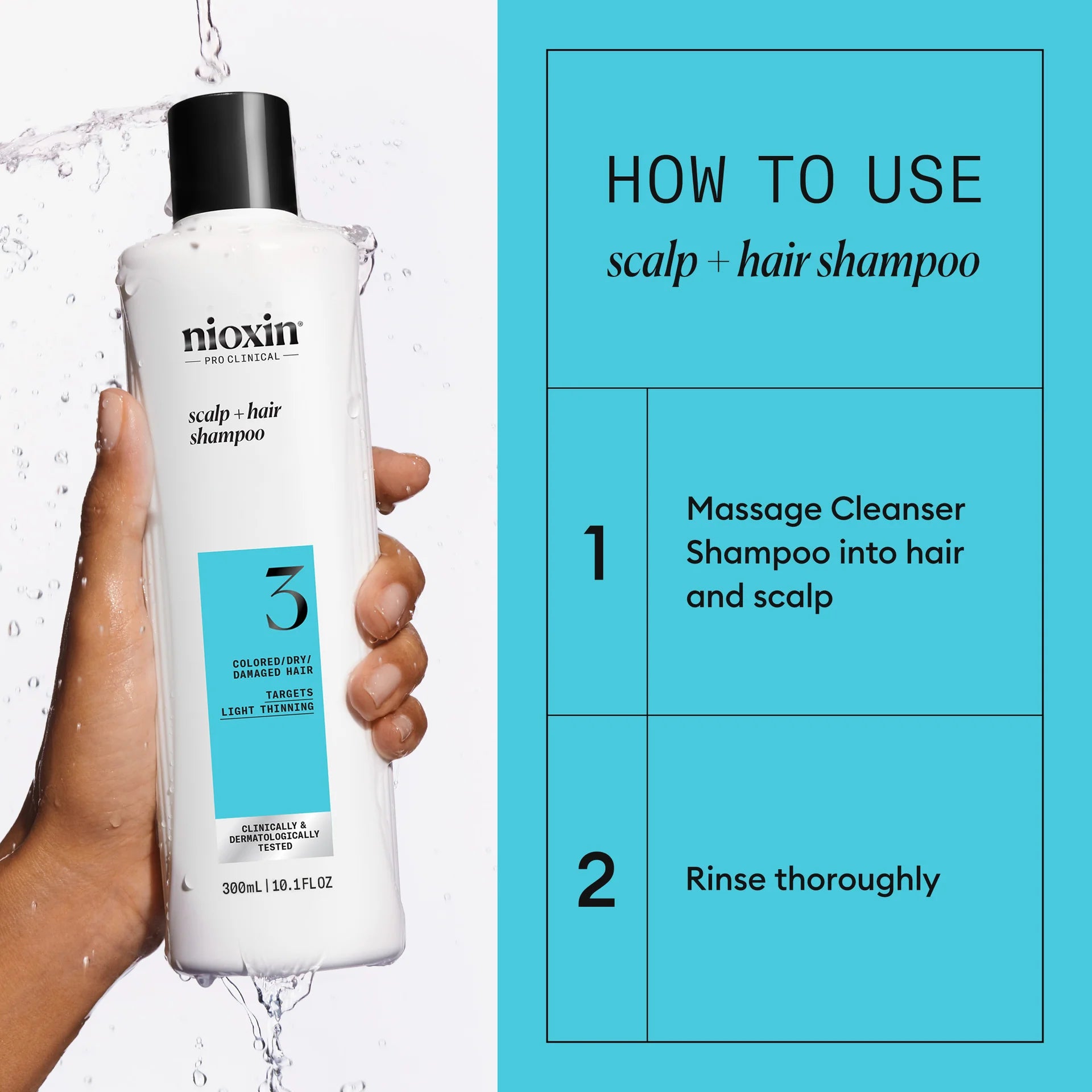 NIOXIN System 3 Shampoo 1L