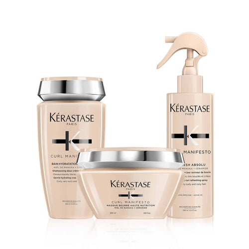 Kerastase Curl Manifesto Routine for Coily Hair