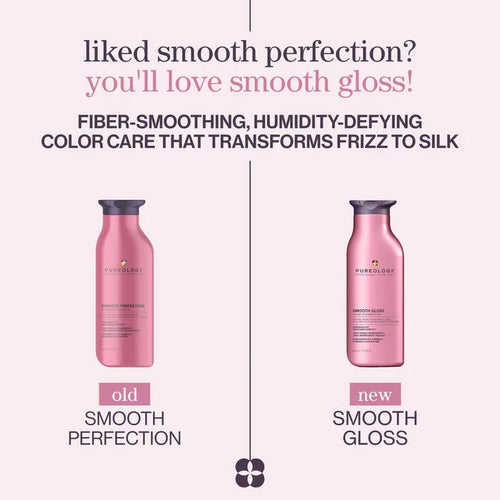 PUREOLOGY Smooth Gloss Shampoo 266ml