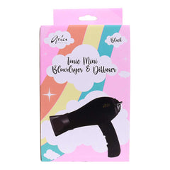 Aria Black Mini Blow Dryer