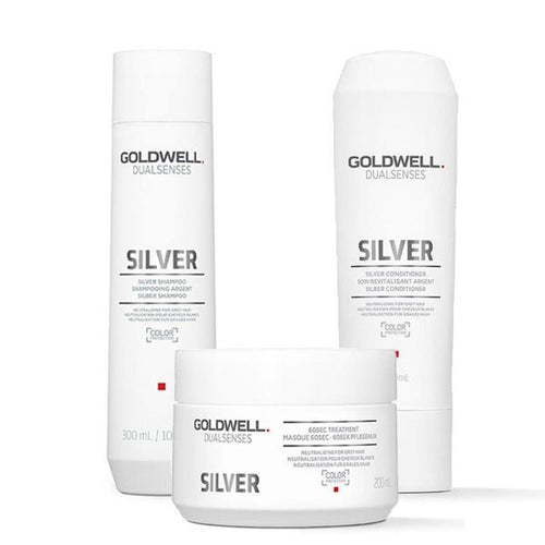 GOLDWELL Dazzle Silver Fortifiying Bundle