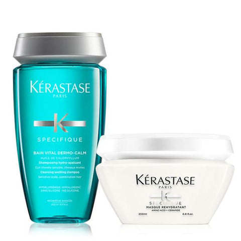 Kerastase Fusio Scrub Oily Scalp Home Treatment Set