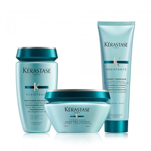 Kerastase Resistance Force Architecte Repair Routine for Thick Damaged Hair