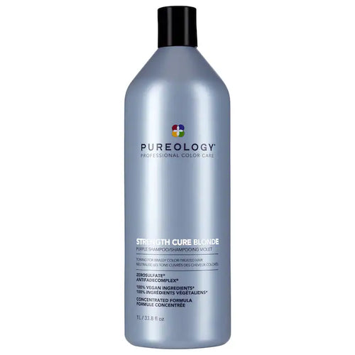 PUREOLOGY Strength Cure Blonde Shampoo 1L