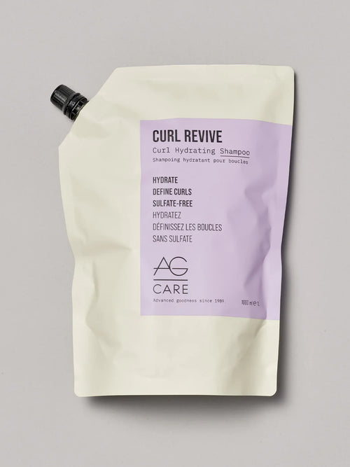 AG Hair Curl Revive Hydrating Shampoo Refill Pouch 1L