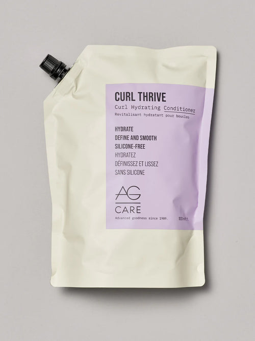 AG Hair Curl Thrive Hydrating Conditioner Refill Pouch 1L