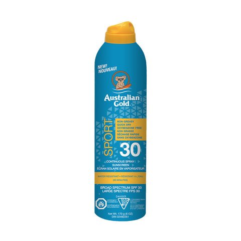 Australian Gold SPF50 Continuous Spray Sport 6 oz