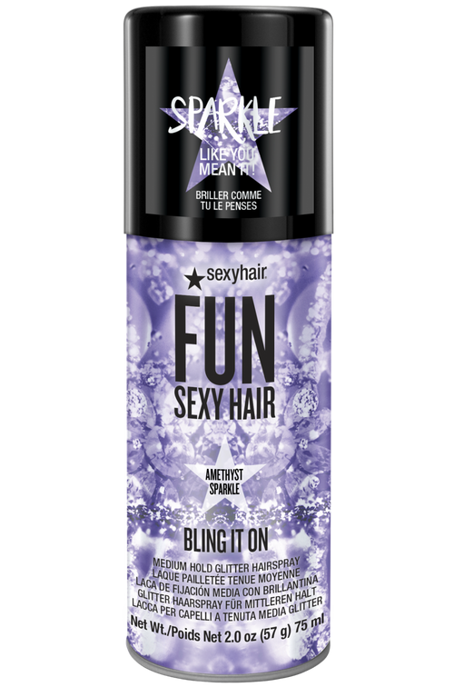 SEXY HAIR FUN Bling it on - Amethyst Sparkle 75 ml