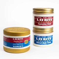 LAYRITE Dual Chamber Styler - Supershine Cream & Natural Matte Cream 5oz