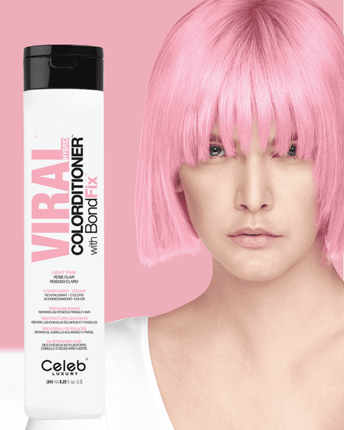 CELEB LUXURY Viral Colorditioner Pastel Light Pink 244ml