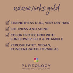PUREOLOGY Nanoworks Gold Shampoo 266ml