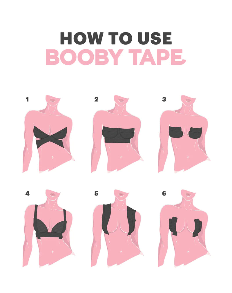 Best Boob Tape For All Busts: Booby Tape 24K Gold Breast Masks, 9 Boob  Tapes and Nipple Covers That Actually Work, No Matter Your Breast Size